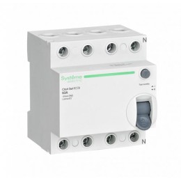 C9R56463 | City9 Set ВДТ 63А 4P 100мА Тип-AC 400В Systeme Electric
