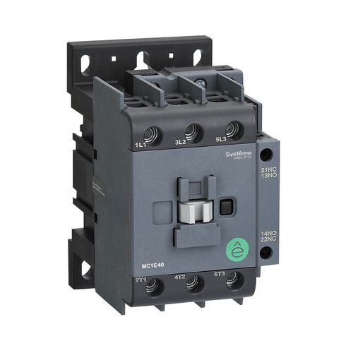 MC1E40B7 | КОНТАКТОР MC1E 3P 40A НО+НЗ 24V 50/60ГЦ Systeme Electric