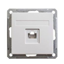 RSI-152K5E-1-86 | W59 РОЗЕТКА компьютерная RJ45 кат.5Е, механизм, БЕЛЫЙ Systeme Electric