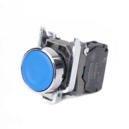 SB4BA61 | Кнопка SB4 в сборе модульная 22мм синяя с возвратом металл 1НО Systeme Electric
