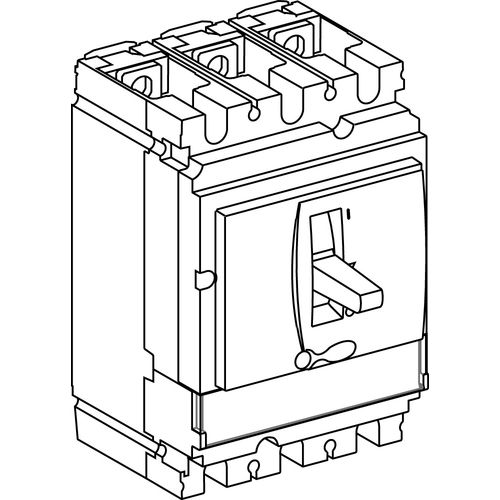 SPC100100NA3DF | ВЫКЛЮЧАТЕЛЬ-РАЗЪЕДИНИТЕЛЬ SPC100 3P NA 100A Systeme Electric