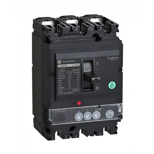 SPC100F04022L3DF | АВТ.ВЫКЛ SYSTEMEPACT CCB100 36KA 3P3D S2.2 40A РЫЧАГ Systeme Electric