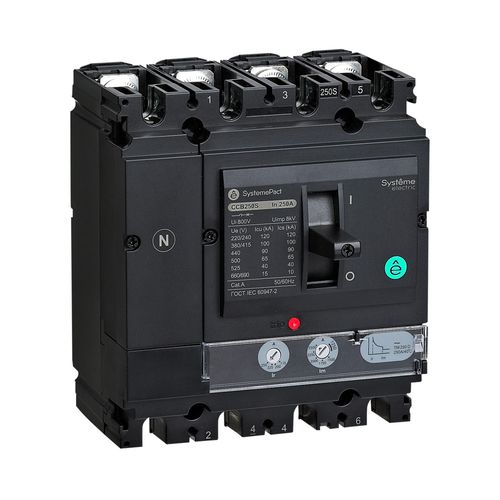 SPC100L025L3DF | АВТ.ВЫКЛ SYSTEMEPACT CCB100 150KA 3P3D TMD25 РЫЧАГ Systeme Electric