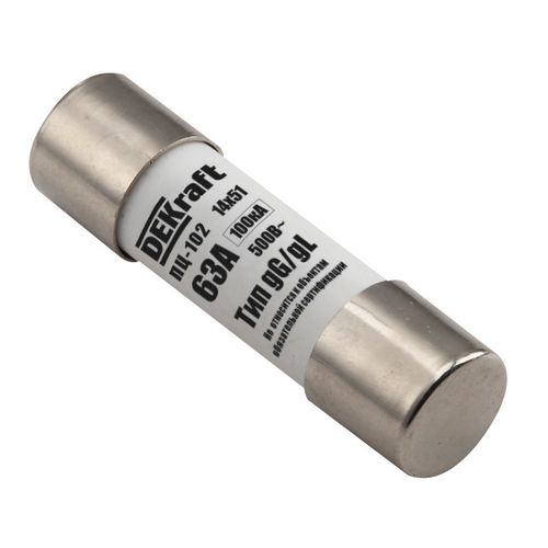 21374DEK | Предохранитель цилиндрич. 10A 14x51 ПЦ-102 DEKraft
