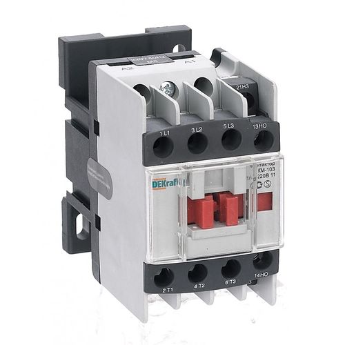 22112DEK | Контактор 18А 110В АС3 1НО+1НЗ КМ-103 DEKraft DEKraft
