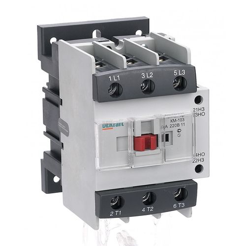 22143DEK | Контактор 80А 220В АС3 1НО+1НЗ КМ-103 DEKraft DEKraft
