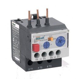 23109DEK | Реле электротепл. для конт. 09-18A 1,80-2,50А РТ-03 DEKr DEKraft
