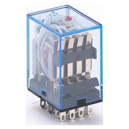 23225DEK | Промежуточное реле 4 конт. с инд. LED 5А 220В AC ПР- DEKraft
