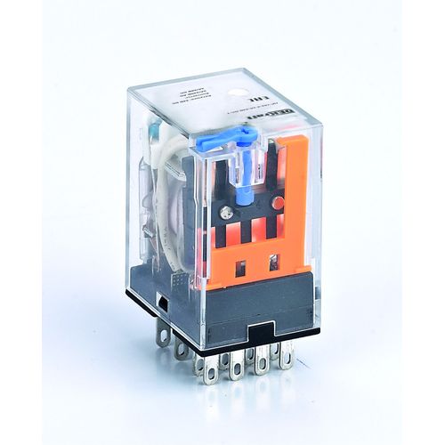 23815DEK | Промежуточное реле 4 конт. с LED инд. и TEST функ. 3А 220В DC ПР-102 DEKraft
