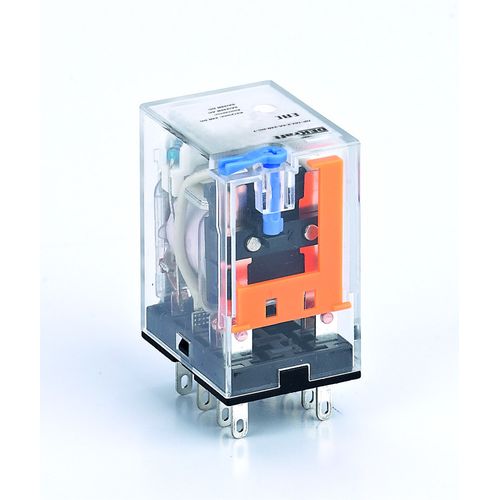 23837DEK | Промежуточное реле 2 конт. с LED инд. и TEST функ. 5А 12В DC ПР-102 DEKraft
