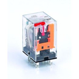 23867DEK | Промежуточное реле 2 конт. с LED инд. и TEST функ. 5А 380В AC ПР-102 DEKraft
