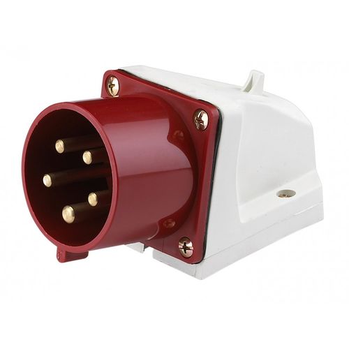 26021DEK | Вилка стационарная 515 3Р+РЕ+N 16А 380В IP44 ВС-102 DEKraft
