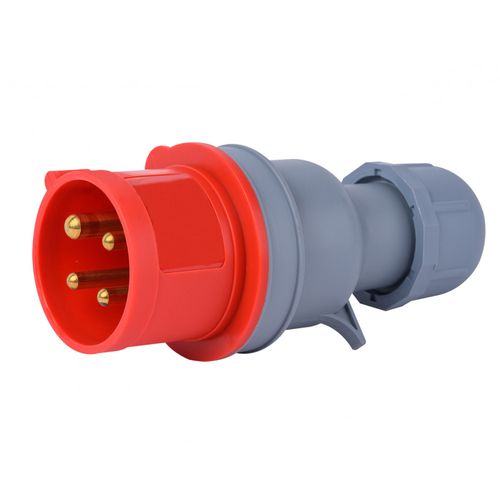 26103DEK | Вилка перен. 3Р+РЕ 32А 380В IP44 ВП-103 DEKraft
