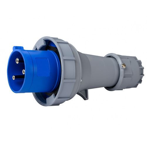 26109DEK | Вилка перен. 2Р+РЕ 125А 220В IP67 ВП-103 DEKraft
