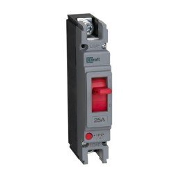 28006DEK | Силовой автоматический выключатель 1P 25A 20кА ВА-301 DEKraft
