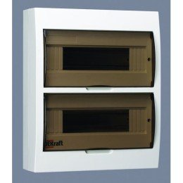 31013DEK | Корпус пласт. навес. 24 мод. IP41 ЩРН-П-24 DEKraft
