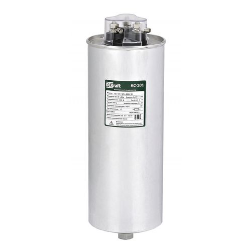 50415DEK | Косинусный конденсатор трехфазный 400В, 30кВАр серии КС-101 DEKraft DEKraft
