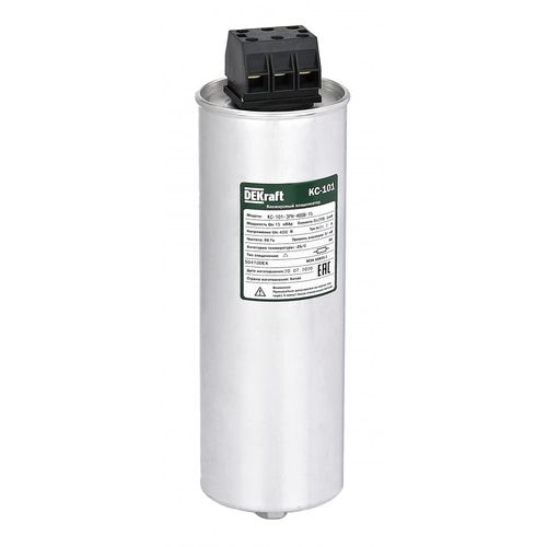 50441DEK | Косинусный конденсатор трехфазный 525В, 16кВАр серии КС-101 DEKraft DEKraft

