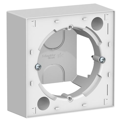 ATN000100 | ATLASDESIGN КОРОБКА для наружного монтажа, БЕЛЫЙ Systeme Electric

