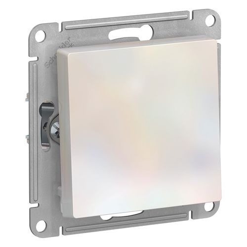 ATN000411 | ATLASDESIGN 1-клавишный ВЫКЛЮЧАТЕЛЬ, сх.1, 10АХ, механизм, ЖЕМЧУГ Systeme Electric
