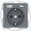 ATN000732 | ATLASDESIGN РОЗЕТКА 16А c 2 USB A+C, 5В/2,4А/3,0А, 2х5В/1,5А, механизм, ГРИФЕЛЬ Systeme Electric