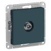 ATN000892 | ATLASDESIGN TV РОЗЕТКА проходная 4DB, механизм, ИЗУМРУД Systeme Electric