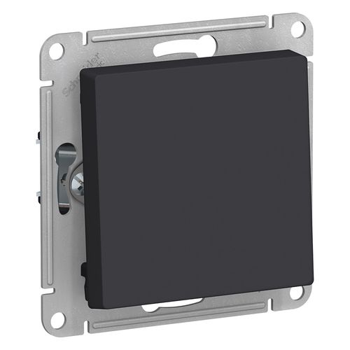 ATN001015 | ATLASDESIGN ВЫКЛЮЧАТЕЛЬ с самовозвратом, сх.1, 10АХ, механизм, КАРБОН Systeme Electric
