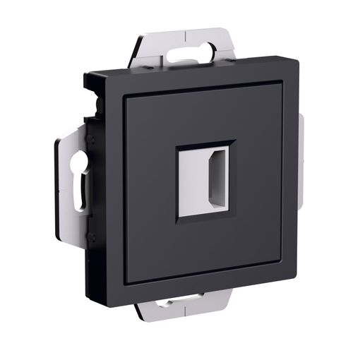 ATN001080 | ATLASDESIGN РОЗЕТКА HDMI, механизм, КАРБОН Systeme Electric
