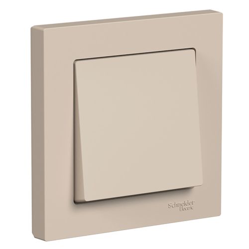 ATN001212 | ATLASDESIGN 1-клавишный ВЫКЛЮЧАТЕЛЬ, сх.1, 10АХ, в сборе, ПЕСОЧНЫЙ Systeme Electric
