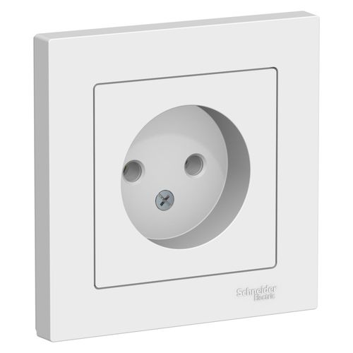 ATN001340 | ATLASDESIGN РОЗЕТКА без заземления, 16А, в сборе, ЛОТОС Systeme Electric
