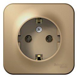 BLNRA010114 | BLANCA О/У РОЗЕТКА с заземлением без штор. ИЗОЛ.ПЛ., 16А, 250В, ТИТАН Systeme Electric

