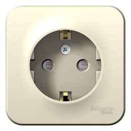 BLNRA011102 | BLANCA О/У РОЗЕТКА с заземлением со шторками, 16А, 250В, МОЛОЧНЫЙ Systeme Electric
