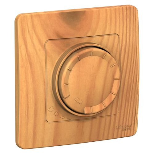 BLNSS040015 | BLANCA С/У СВЕТОРЕГУЛЯТОР (диммер) поворотно-нажимной универсальный 400ВТ, ЯСЕНЬ Systeme Electric
