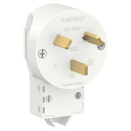 BLNSV003231 | BLANCA С/У ВИЛКА СИЛОВАЯ 2К+З, 32А, 250В, БЕЛЫЙ Systeme Electric
