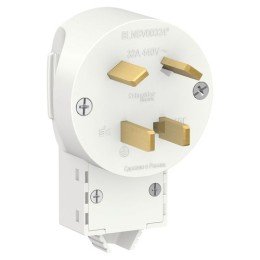 BLNSV003241 | BLANCA С/У ВИЛКА СИЛОВАЯ 3К+З, 32 А, 440 В, БЕЛЫЙ Systeme Electric
