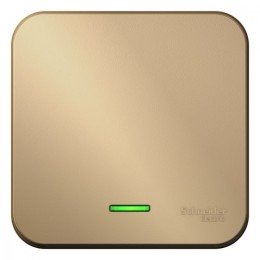 BLNVA101104 | BLANCA О/У 1-клавишный ВЫКЛЮЧАТЕЛЬ (сх.1) с подсв., 10А, 250В, ТИТАН Systeme Electric
