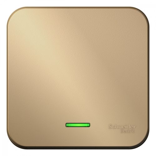 BLNVA106114 | BLANCA О/У 1-клавишный ПЕРЕКЛЮЧАТЕЛЬ (сх.6) с подсв.ИЗОЛ.ПЛ,10А,250В, ТИТАН Systeme Electric
