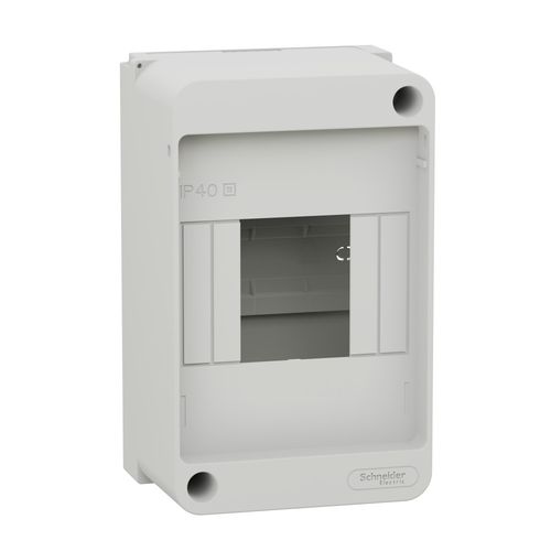 EZ9EAA104 | City9 Box бокс навесной без дверцы 4 мод. Systeme Electric
