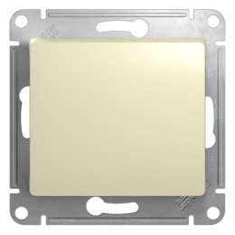 GSL000215 | GLOSSA Нажимная КНОПКА, сх.1, 10АХ, механизм, БЕЖЕВЫЙ Systeme Electric
