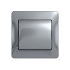 GSL000312 | GLOSSA 1-клавишный ВЫКЛЮЧАТЕЛЬ, сх.1, 10АХ, в сборе, АЛЮМИНИЙ Systeme Electric
