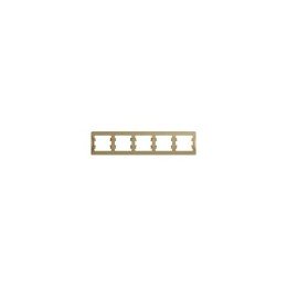 GSL000405 | GLOSSA 5-постовая РАМКА, горизонтальная, ТИТАН Systeme Electric
