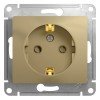 GSL000445 | GLOSSA РОЗЕТКА с заземлением со шторками, 16А, механизм, ТИТАН Systeme Electric