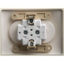 GSL000620 | GLOSSA РОЗЕТКА двойная без заземления, 16А, 250В, в сборе, ПЕРЛАМУТР Systeme Electric
