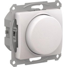 GSL000623 | GLOSSA СВЕТОРЕГУЛЯТОР (диммер) повор-нажим, LED, RC, 400Вт, мех., ПЕРЛАМУТР Systeme Electric
