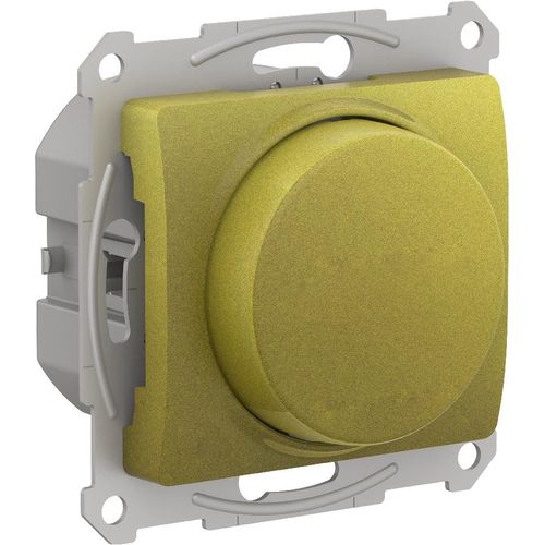 GSL001030 | GLOSSA СВЕТОРЕГУЛЯТОР (диммер) повор-нажим, LED, RC, 315Вт, мех., ФИСТАШКОВЫЙ Systeme Electric
