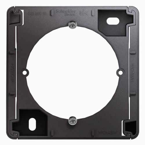 GSL001300 | GLOSSA КОРОБКА для наружного монтажа, ГРАФИТ Systeme Electric
