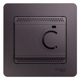 GSL001438 | GLOSSA ТЕРМОСТАТ электрон.тепл.пола с датч,+5-+50°C,10A, СИРЕНЕВЫЙ ТУМАН Systeme Electric
