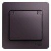 GSL001446 | GLOSSA РОЗЕТКА с зазем. со шторк. с крышкой,IP20,16А, 250В, в сборе,СИРЕН. ТУМАН Systeme Electric