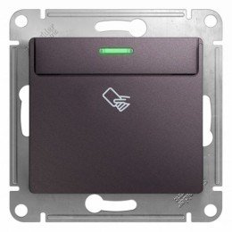 GSL001469 | GLOSSA Карточный ВЫКЛЮЧАТЕЛЬ,10AX, механизм, СИРЕНЕВЫЙ ТУМАН Systeme Electric

