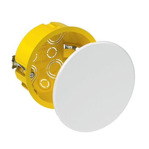 LEX1420540R | КРЫШКА МОНТАЖНОЙ КОРОБКИ ДИАМ. 92ММ НА ВИНТАХ Systeme Electric

